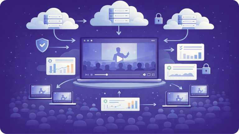 How to Host Large-Scale Virtual Events Without Tech Hassle